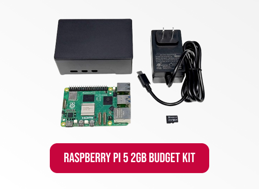 Raspberry Pi 5 2GB Budget Kit